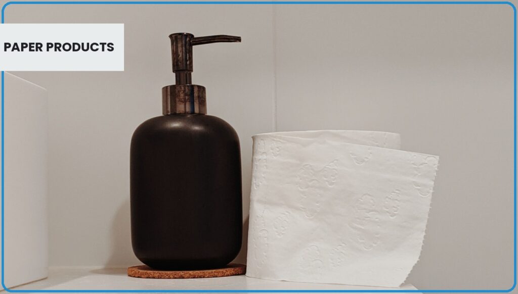 Hotel paper products - tissues and paper amenities
